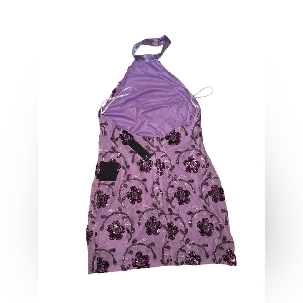 Lulus Sequin Backless Mini Dress - Picture 5 of 5